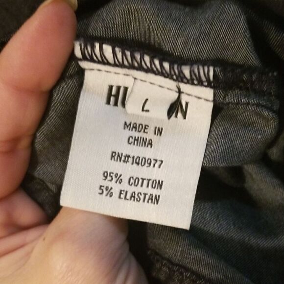 Hudson jeans dark blue button down - Picture 3 of 8